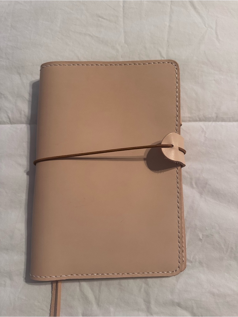 Natural Leather Notebook cover - fits Hobonichi Techo Cousin